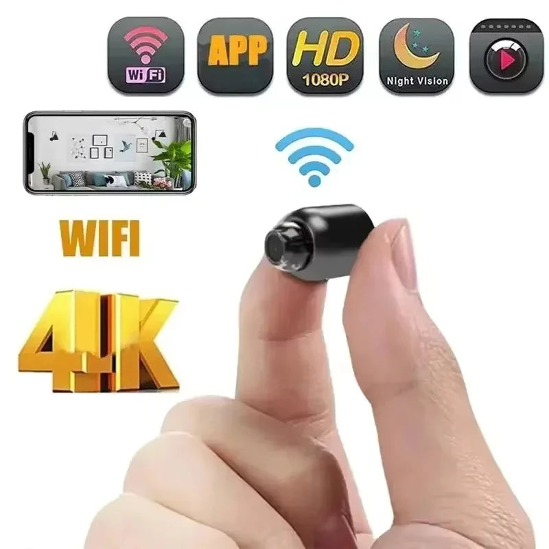 Mini 1080P HD Security Camera β Portable Wireless Camera with Night Vision & Motion Detection
