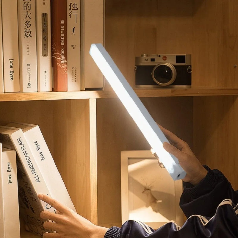 Rechargeable Motion Sensor LED Bar Light – Cordless Magnetic Cabinet & Bedside Light