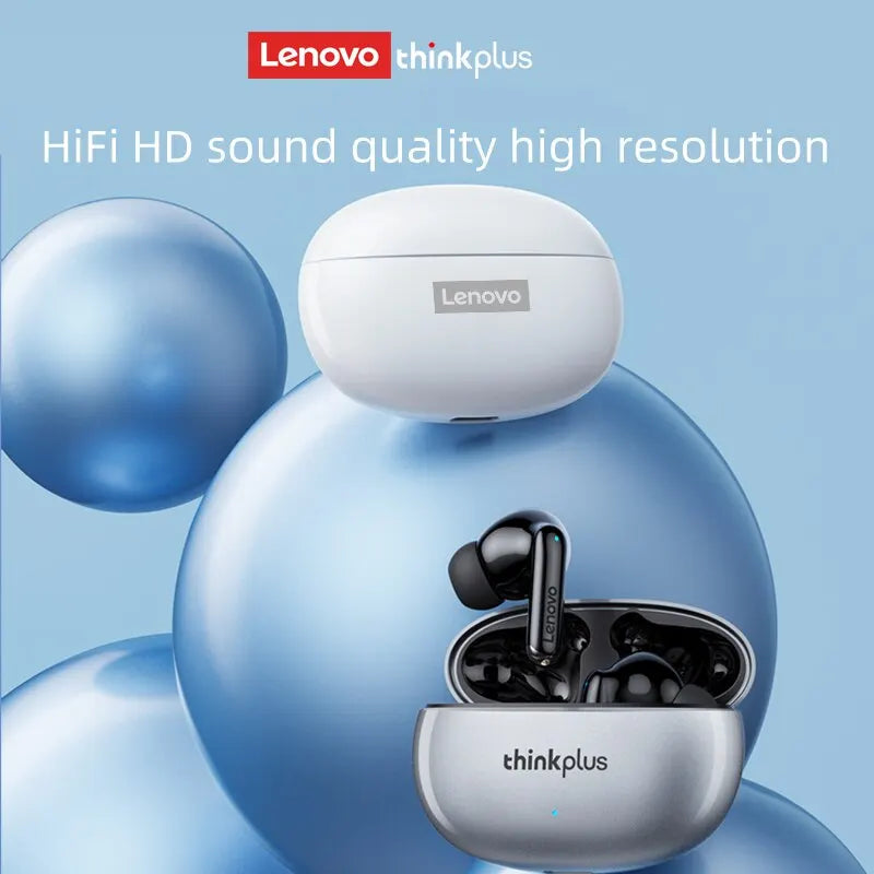 Lenovo XT88 TWS Wireless Earbuds – Bluetooth 5.3 Stereo Earphones with Dual Microphones & Touch Controls