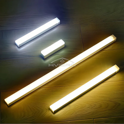 HVIERO 50cm Rechargeable Motion Sensor Light – USB-C? Magnetic LED Cabinet & Closet Light
