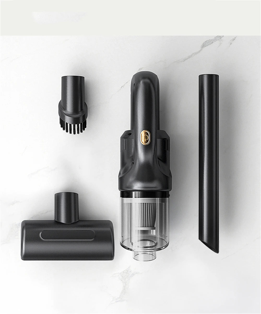 50000Pa Cordless Handheld Vacuum Cleaner – Portable Rechargeable Vacuum for Home, Car & Pets