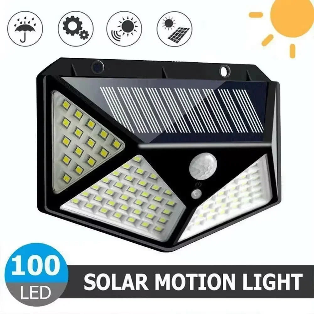 ESMARTER Solar LED Outdoor Spotlight – IP65 Waterproof Motion Sensor Garden Light