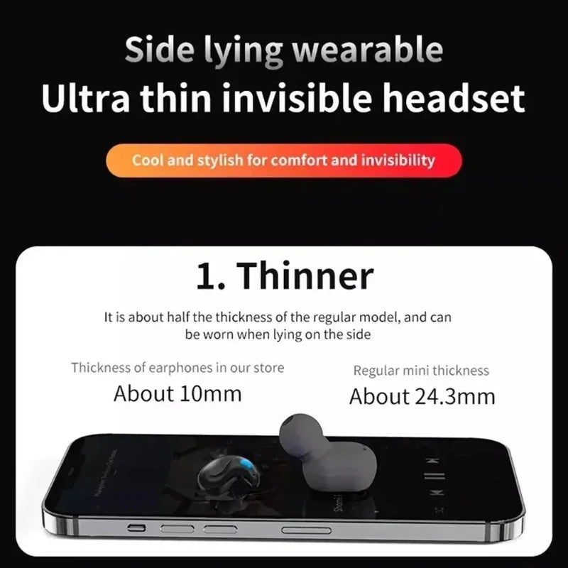 X55 TWS Wireless Earbuds – Bluetooth 5.3 Stereo In-Ear Headphones