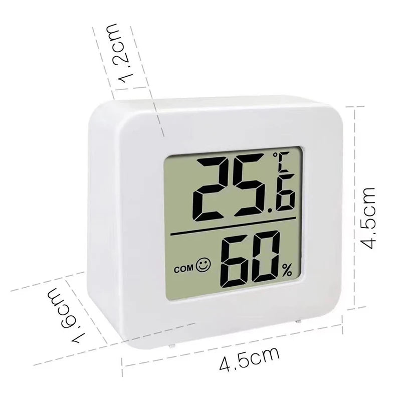 Digital Indoor Temperature & Humidity Meter – LCD Room Thermometer & Hygrometer for Home