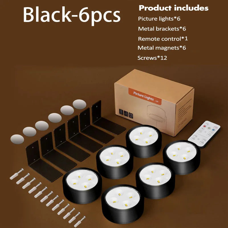 LED Picture Light – Dimmable Art & Painting Light with Remote Control