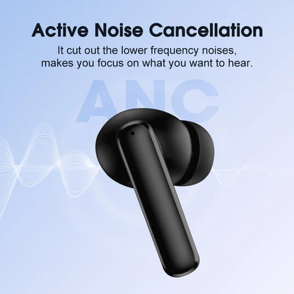 QCY T13 ANC Wireless Earbuds – Bluetooth 5.3 with 4-Mic ENC, Transparency Mode & 30-Hour Battery