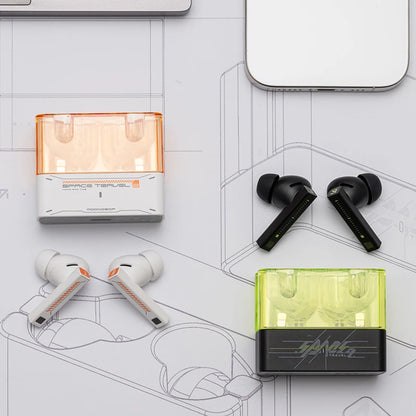 MOONDROP Space Travel 2 Wireless Earbuds – Bluetooth 6.0 TWS with ANC & Low-Latency Gaming Mode