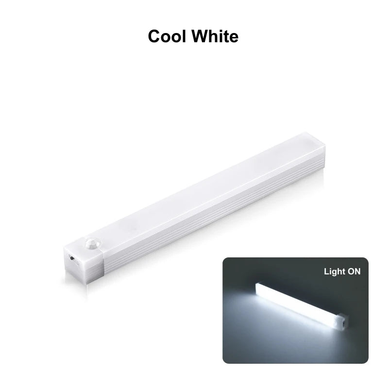 Wireless Rechargeable Motion Sensor LED Bar Light – Magnetic Cabinet & Closet Light