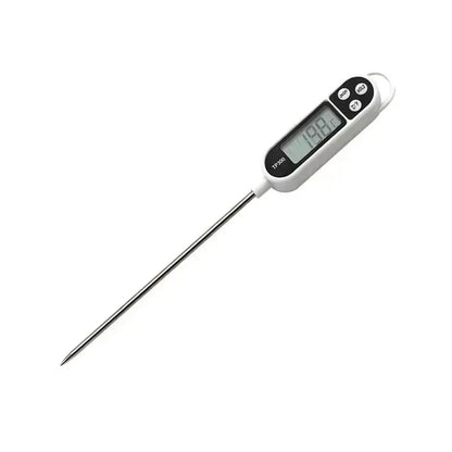 TP300 Digital Food Thermometer – Stainless Steel Probe for Meat, Water, Oil & Baking
