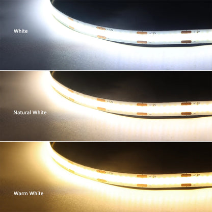 Dimmable LED Cabinet Light – COB Strip with Touch & Motion Sensor Switch