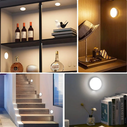 RTONTR Smart Sensor LED Night Light – Wireless Magnetic Motion & Touch Lamp