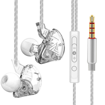 QKZ AK3 FiLe Wired Earphones – In-Ear HiFi Headphones with Microphone