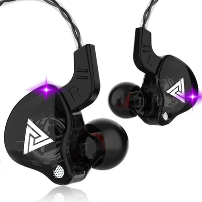AK6 Wired Gaming Earbuds – 3.5mm In-Ear Headphones with Microphone & Noise Isolation