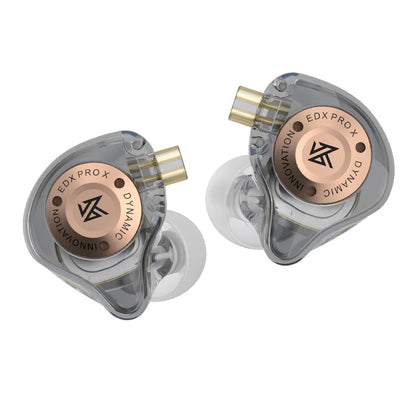 KZ EDX PRO X Wired Earphones – HiFi Dynamic In-Ear Headphones with Microphone & Detachable Cable