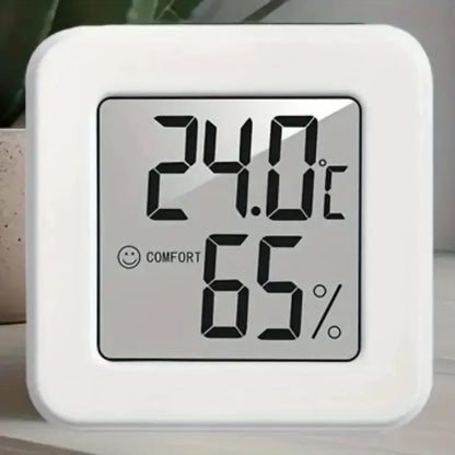 Mini Digital Temperature & Humidity Meter – Portable Indoor Thermometer & Hygrometer with LCD Display