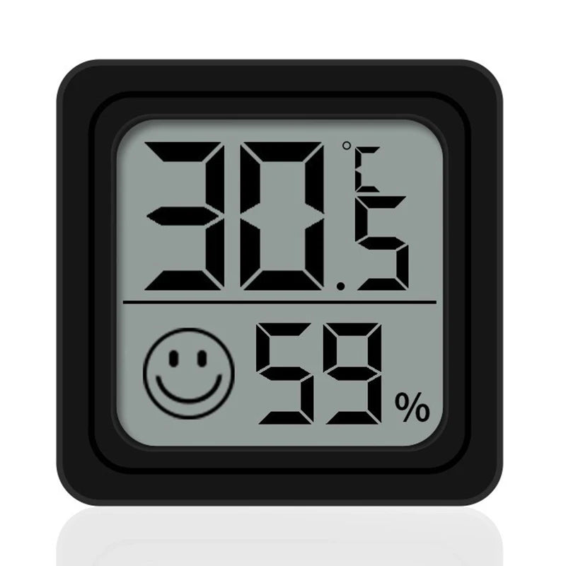 Digital Indoor Temperature & Humidity Meter – LCD Room Thermometer & Hygrometer for Home
