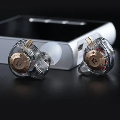 KZ EDX PRO X Wired Earphones – HiFi Dynamic In-Ear Headphones with Microphone & Detachable Cable
