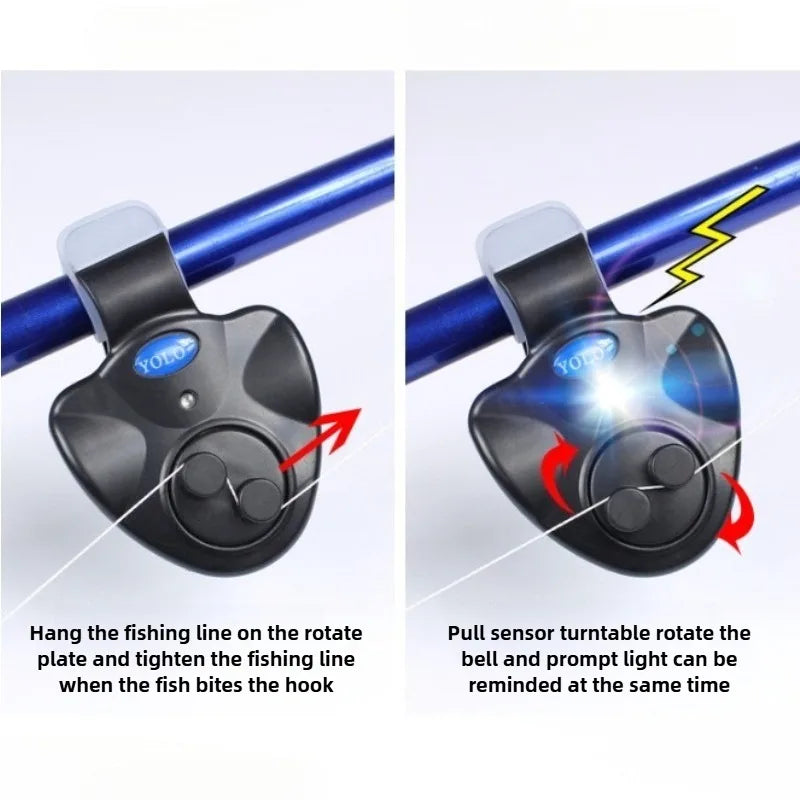 YOLO Electronic Fishing Bite Alarm – Loud Siren with Day & Night Indicator