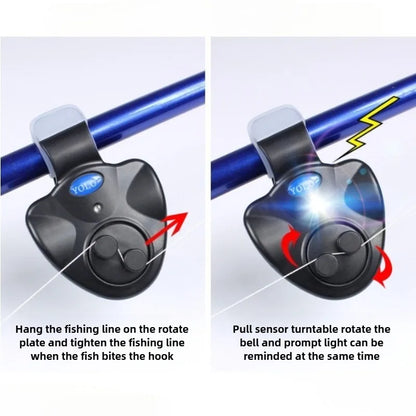 YOLO Electronic Fishing Bite Alarm – Loud Siren with Day & Night Indicator