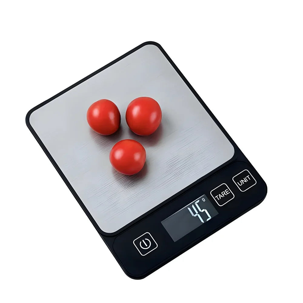 10kg Digital Kitchen Scale – LCD Display Food & Baking Weight Scale with 1g Precision