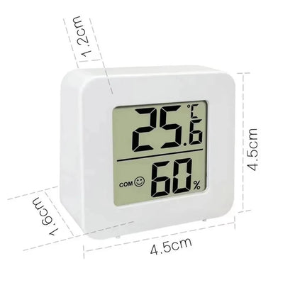 Smart LCD Desktop Alarm Clock – Digital Calendar, Temperature & Humidity Display