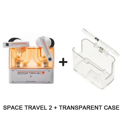 MOONDROP Space Travel 2 Wireless Earbuds – Bluetooth 6.0 TWS with ANC & Low-Latency Gaming Mode