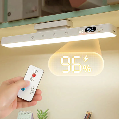 Magnetic USB Rechargeable LED Table Lamp – 5-Color Dimmable Reading & Night Light