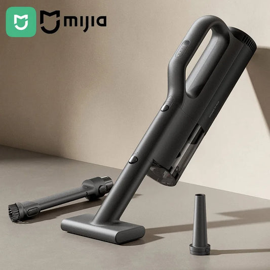 Mijia Car Vacuum Cleaner – 21kPa Suction, Type-C Charging, 5-Stage Filtration & 2400mAh Battery