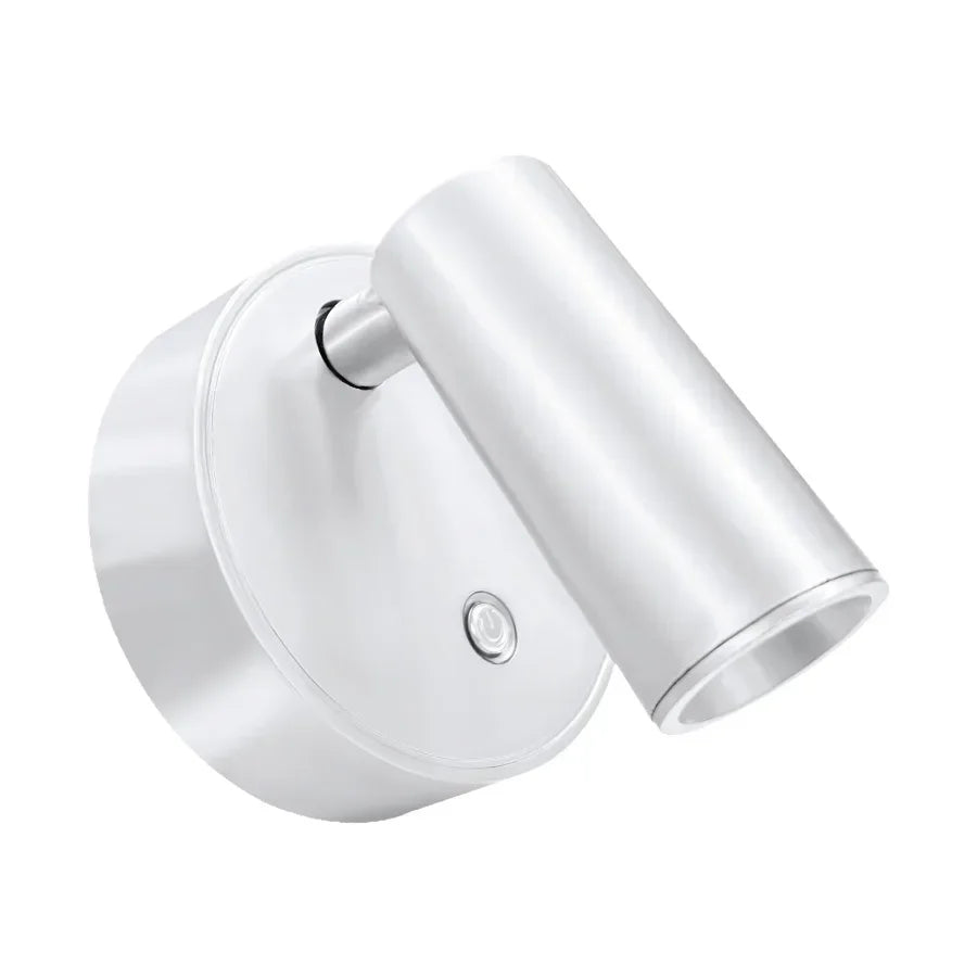 Rechargeable Magnetic LED Wall Lamp – Touch-Controlled 360° Rotating Reading Light